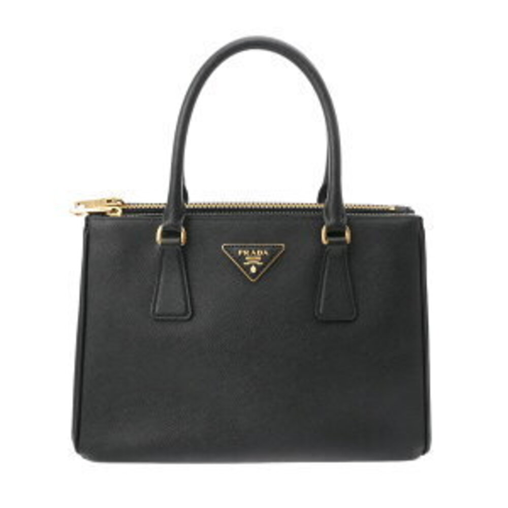 Prada Galleria Bag Black Saffiano Leather Handbag